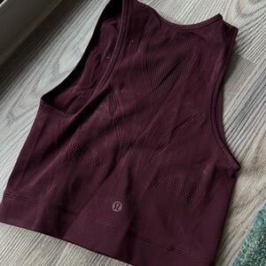 lululemon athletica Women's Burgundy Top